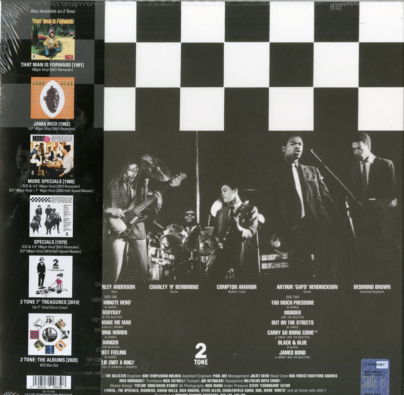 Selecter The - Too Much Pressure (40Th Anniversary) (Lp + 7" Vinyl Clear) (Indie Exclusive) Lp 5060516096398