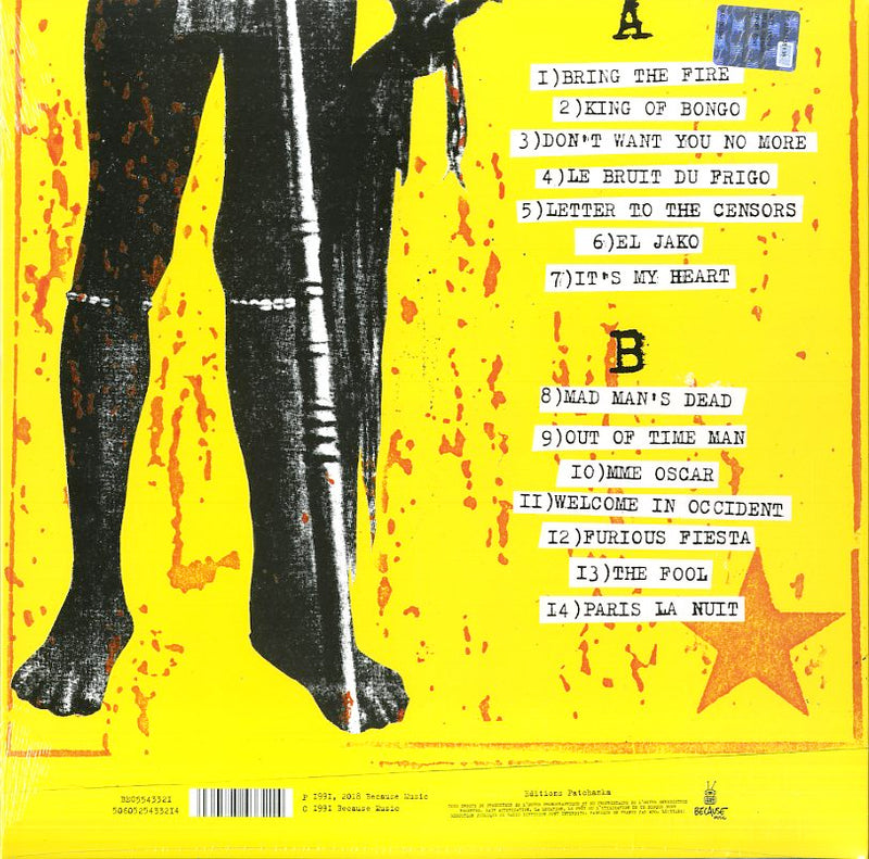 Mano Negra - King Of Bongo Lp 5060525433214