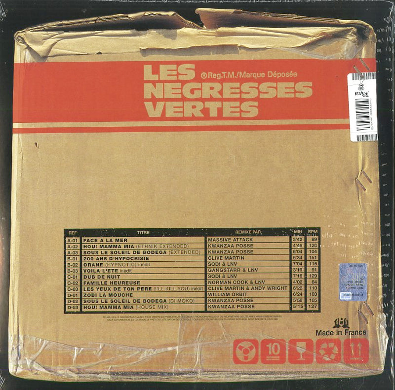 Negresses Vertes Les - 10 Remixes (87-93) Lp 5060525434419