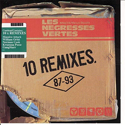 Negresses Vertes Les - 10 Remixes (87-93) Lp 5060525434419