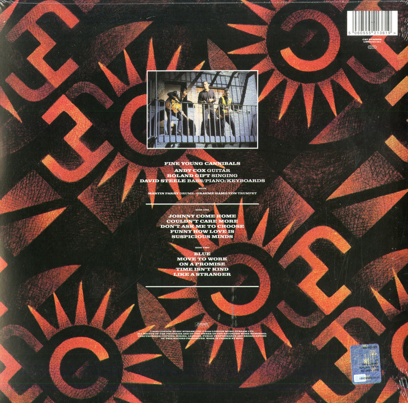 Fine Young Cannibals - Fine Young Cannibals (Vinyl Red Edt.) Lp 5060555213619