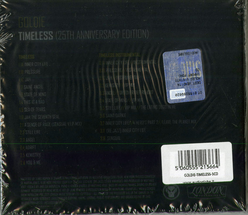 Goldie - Timeless (25 Years Anniversary Edition) Cd 5060555213664