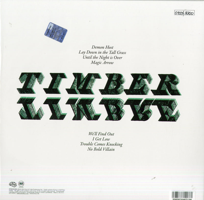 Timber Timbre - Timber Timbre (Vinyl Clear) (Rsd 21) Lp 5060626463196