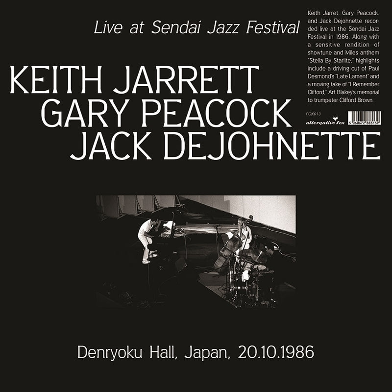 Jarrett Keith - Live At Sendai Jazz Festival, Den-Ryoku Lp 5060672883139