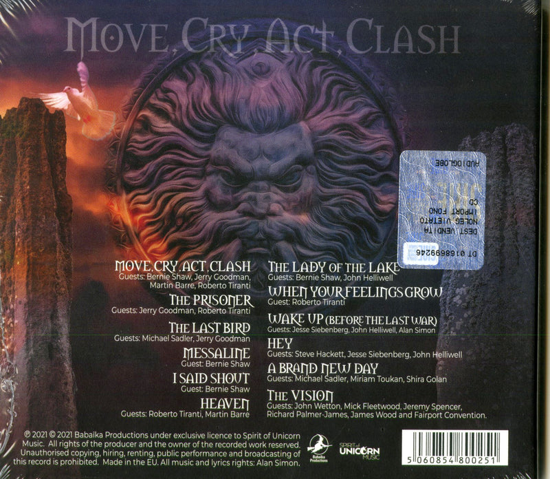 Simon Alan - Exaclibur V: Move, Cry, Act, Clash Cd 5060854800251