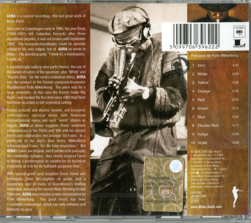 Davis Miles - Aura Cd 5099706396222