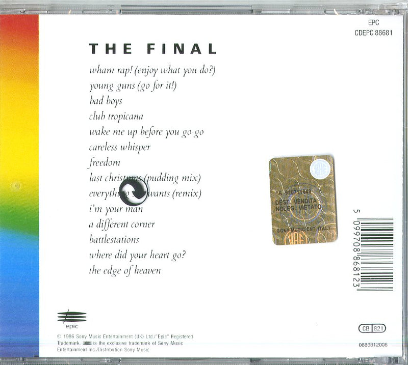 Wham! - The Final CD 5099708868123