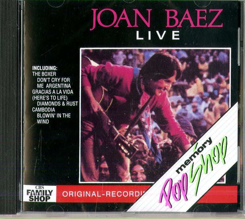 Baez Joan - Live Cd 5099746339029