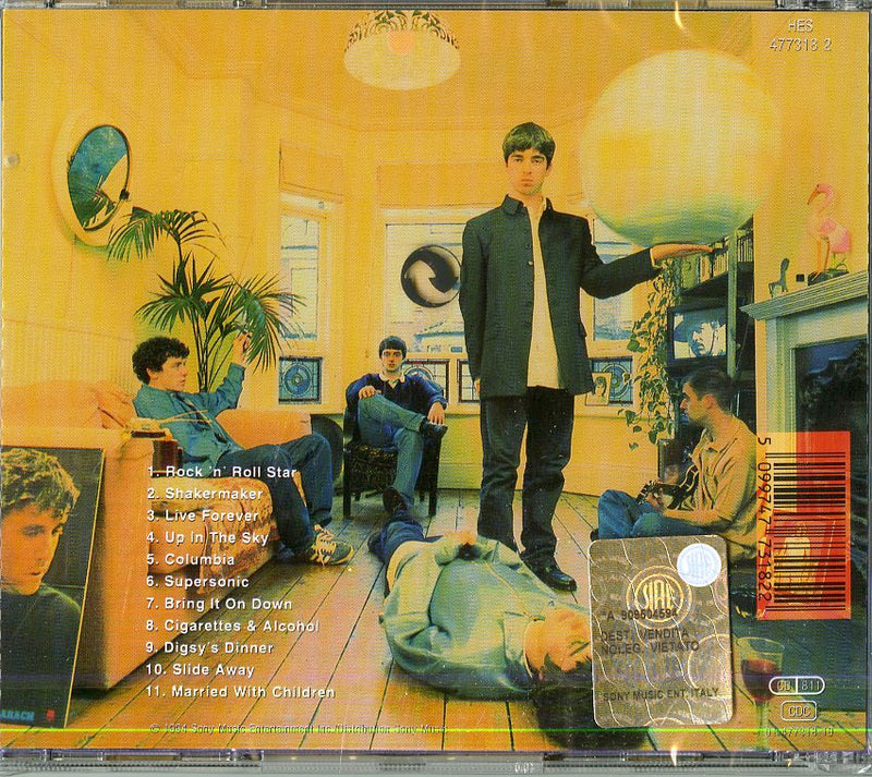 Oasis - Definitely Maybe Cd 5099747731822