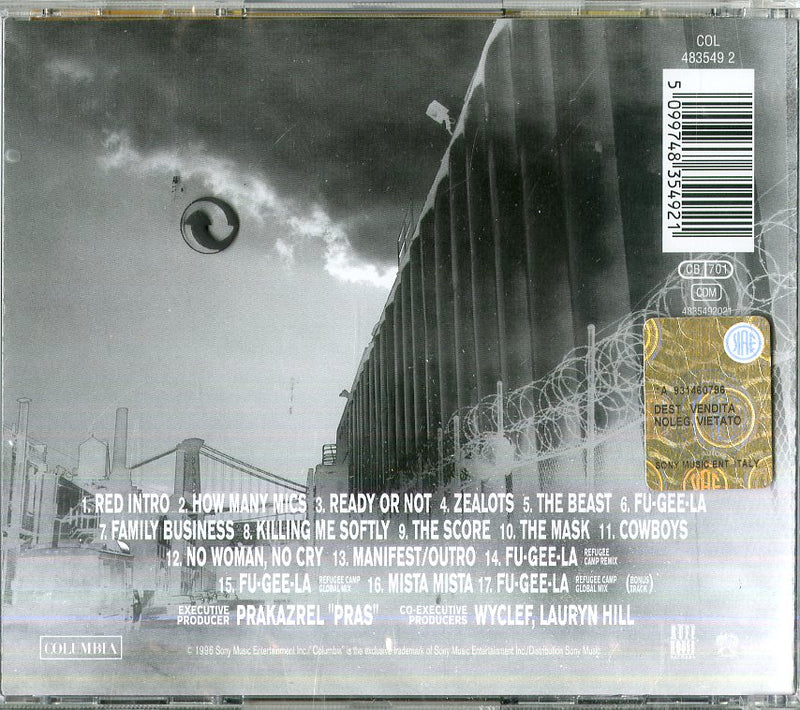 Fugees (Refugee Camp - The Score Cd 5099748354921