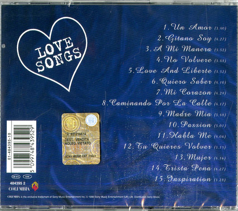 Gipsy Kings - Love Songs Cd 5099748439529