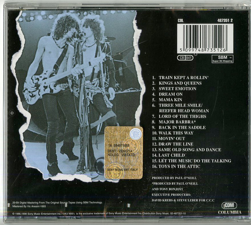 Aerosmith - Complete Classics Live Cd 5099748735126