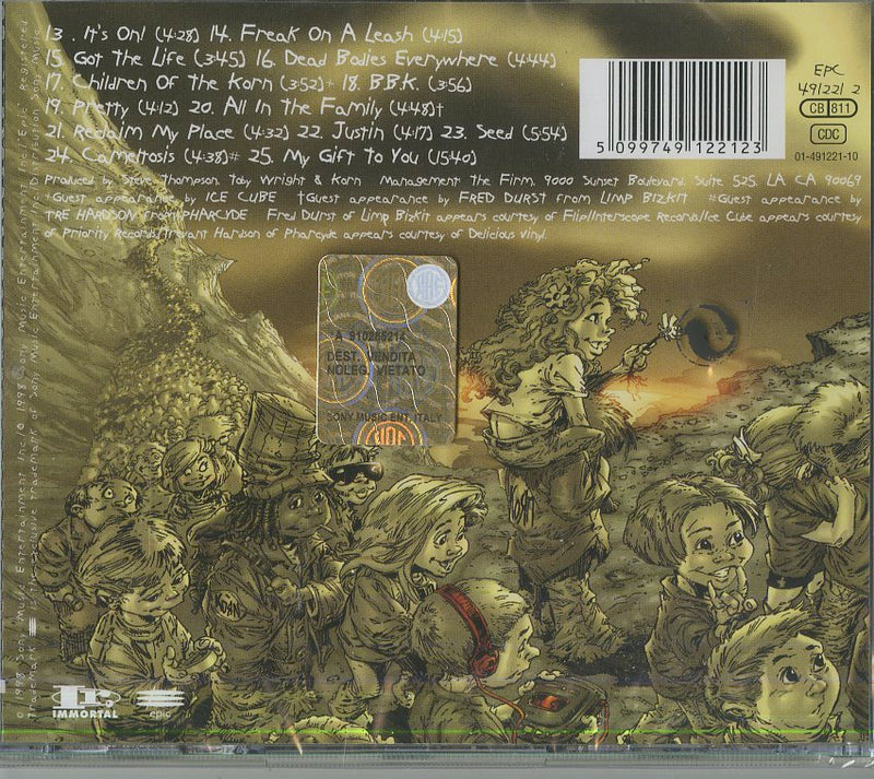Korn - Follow The Leader Cd 5099749122123