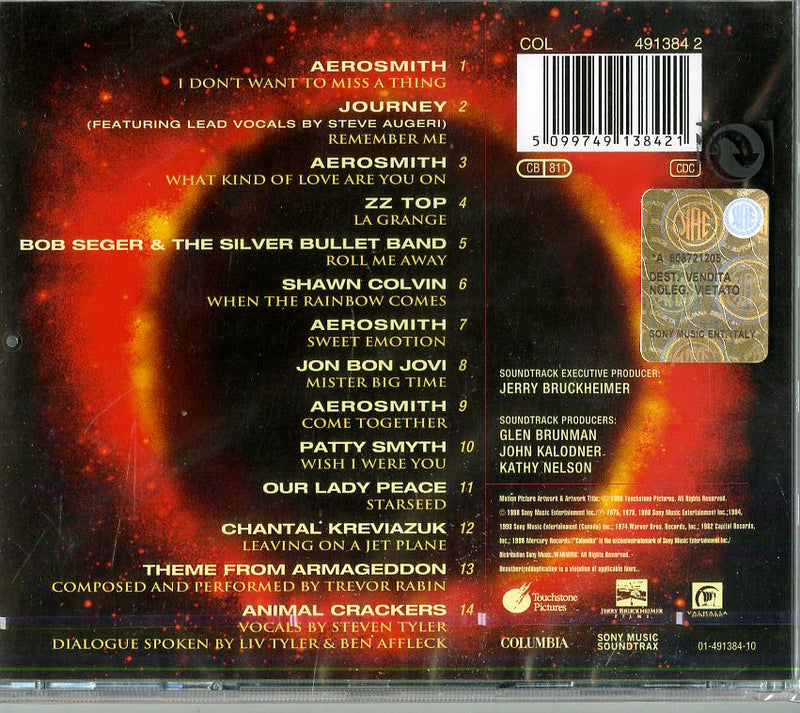 O.S.T.-Armageddon - Armageddon CD 5099749138421