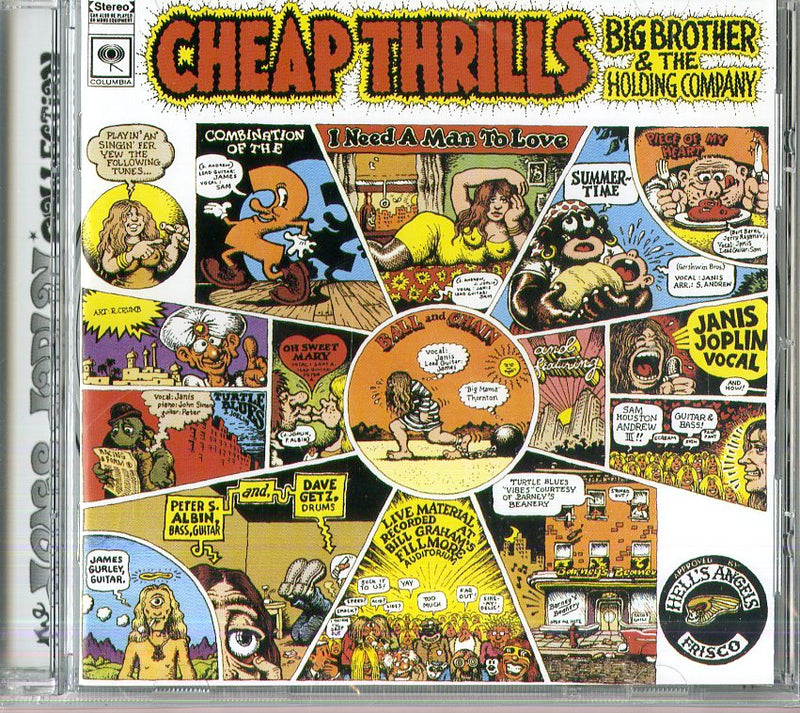 Joplin Janis - Cheap Thrills Cd 5099749286320