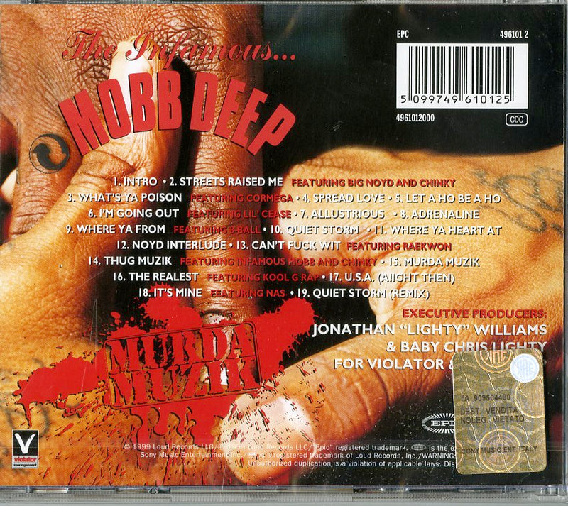 Mobb Deep - Murda Muzik Cd 5099749610125