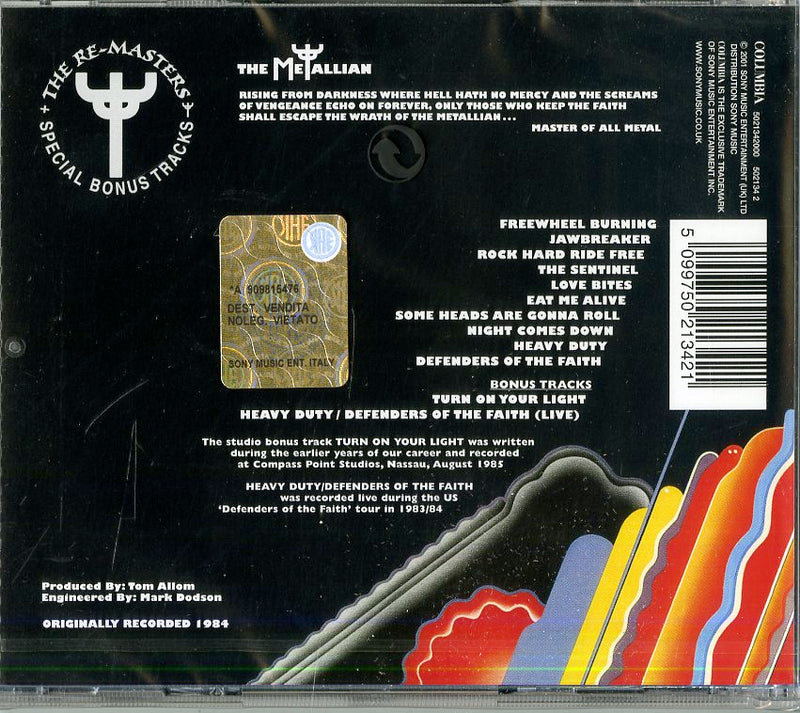 Judas Priest - Defenders Of The Faith Cd 5099750213421