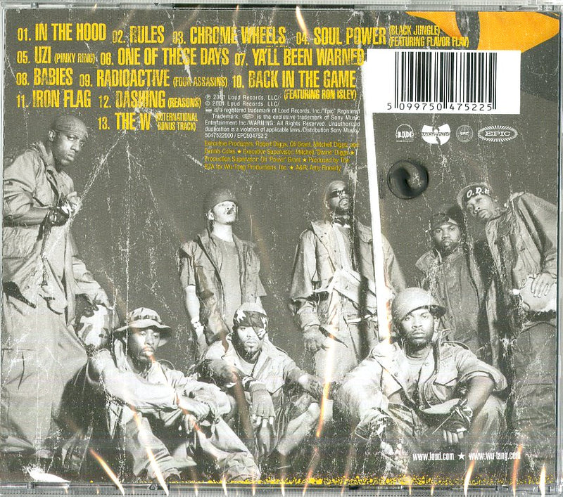 Wu Tang Clan - Iron Flag Cd 5099750475225