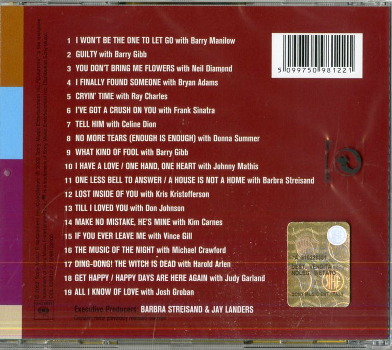Streisand Barbra - Duets Cd 5099750981221