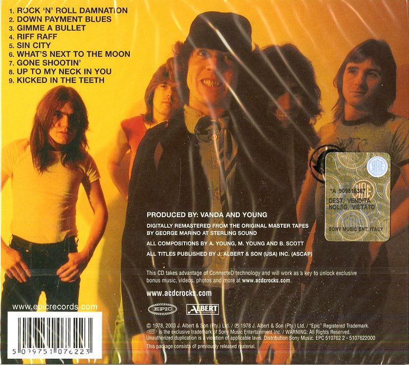 Ac/Dc - Powerage Cd 5099751076223