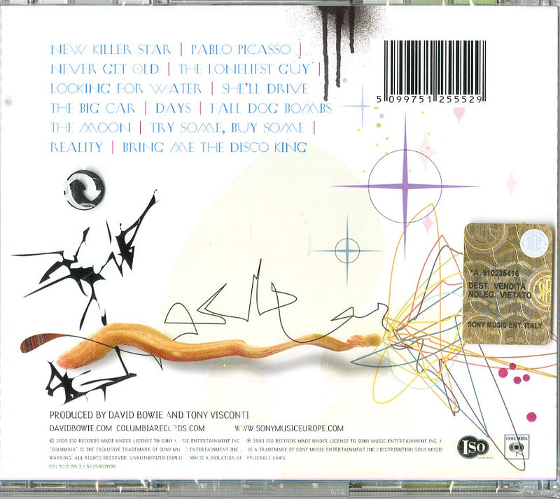 Bowie David - Reality Cd 5099751255529