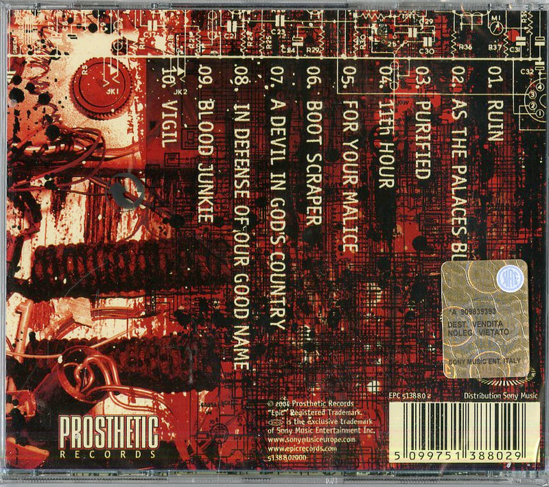 Lamb Of God - As The Palaces Burn Cd 5099751388029