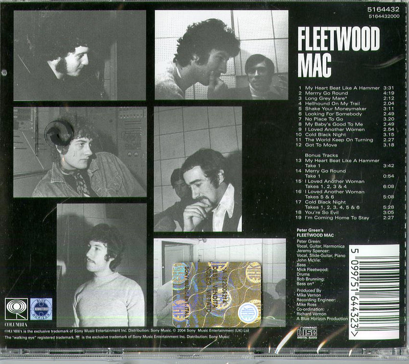 Fleetwood Mac - Fleetwood Mac Cd 5099751644323