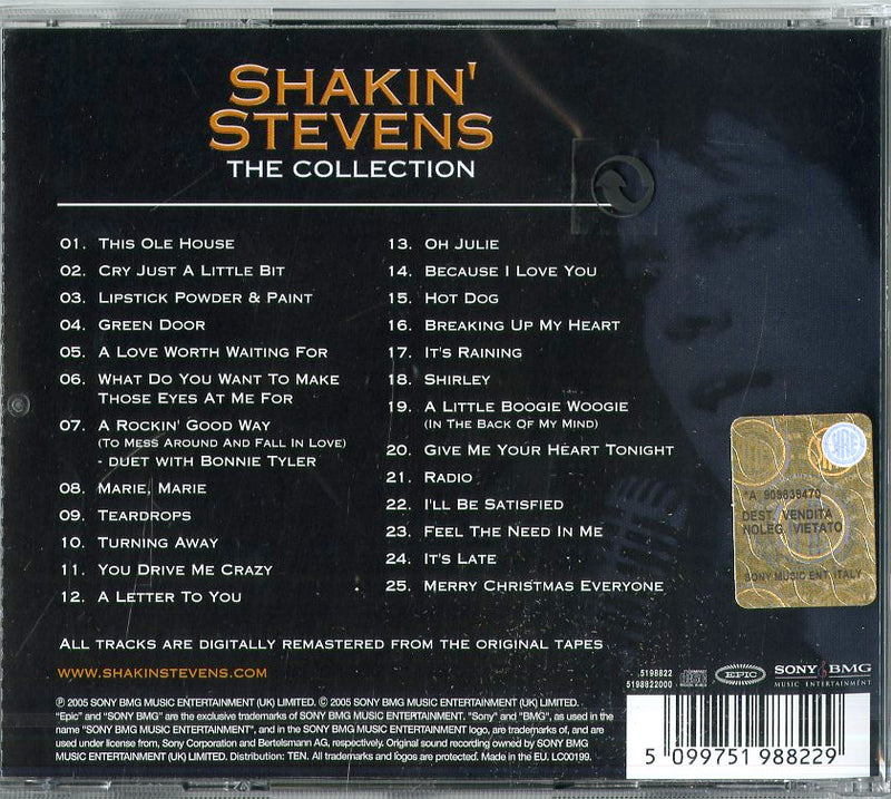 Stevens Shakin' - The Collection Cd 5099751988229