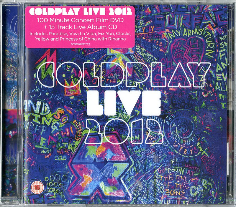 Coldplay - Live 2012 (Cd+Dvd) Cd 5099901513721
