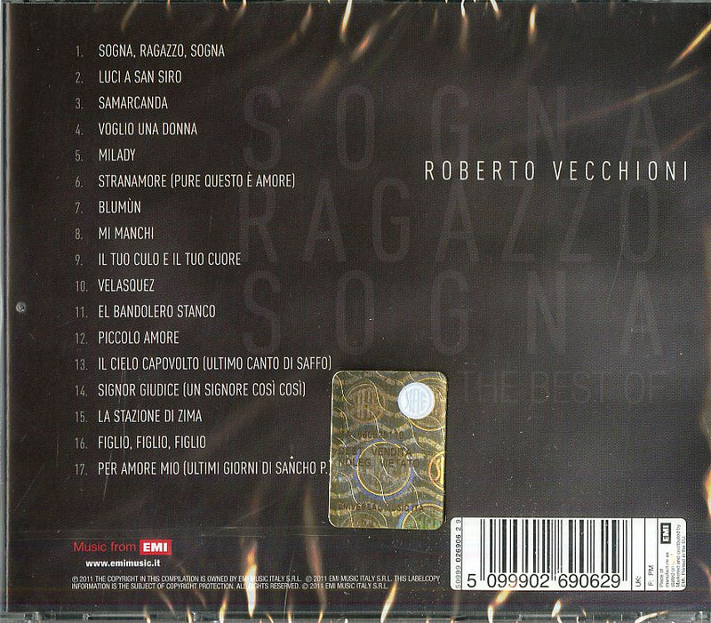 Vecchioni Roberto - Sogna Ragazzo Sogna-Best Of Cd 5099902690629