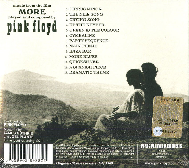 Pink Floyd - More (Remastered) Cd 5099902893822