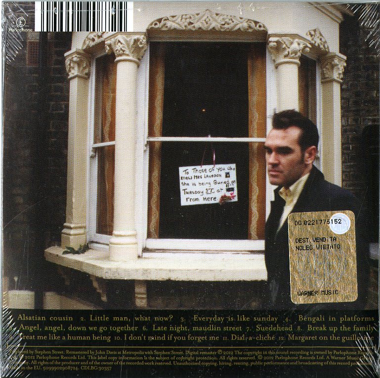 Morrissey - Viva Hate (Ltd.Edt.) Cd 5099902908724