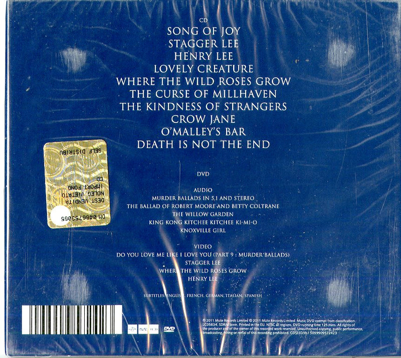 Cave Nick And The Bad Seeds - Murder Ballads (Collector'S Edt. Remastered) Cd 5099909572423