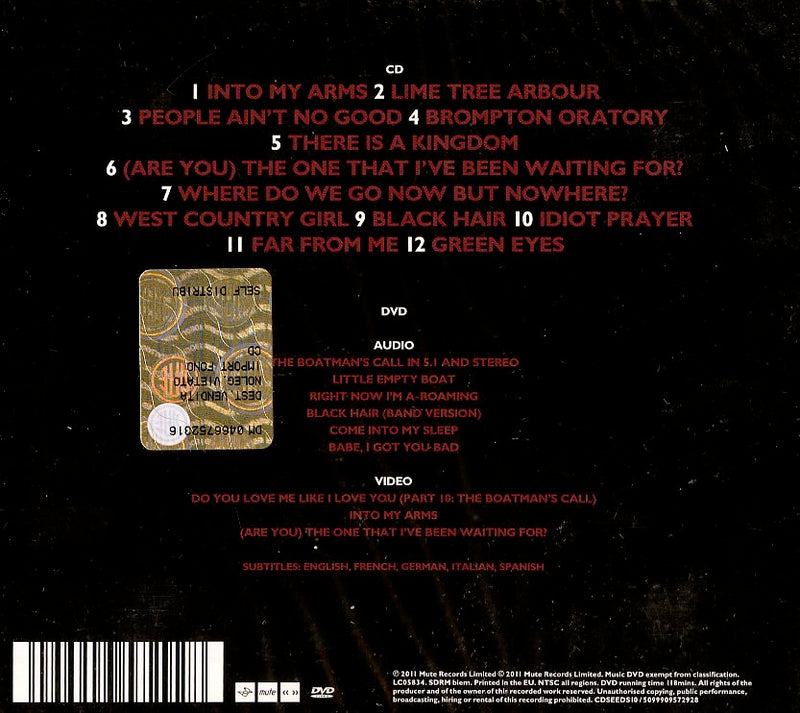 Cave Nick And The Bad Seeds - The Boatman'S Call (Cd+Dvd Collector'S Edt.) Cd 5099909572928