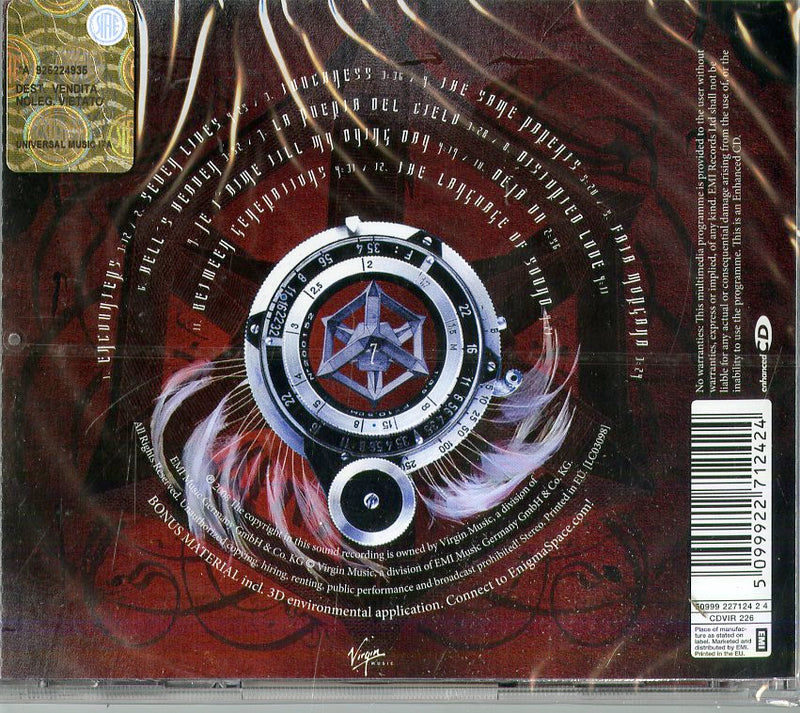 Enigma - Seven Lives Many Faces Cd 5099922712424