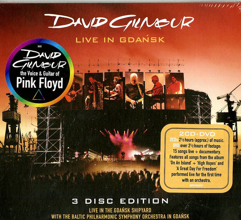 Gilmour David - Live In Gdansk -2Cd+Dvd-
