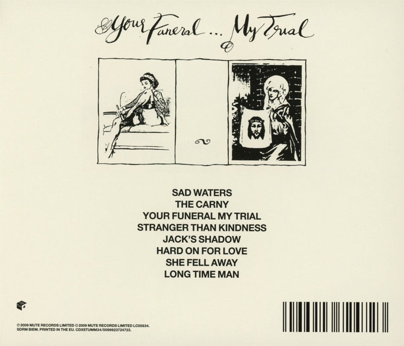 Cave Nick & The Bad Seeds - Your Funeral...My Trial (2009 Remastered) Cd 5099923724723