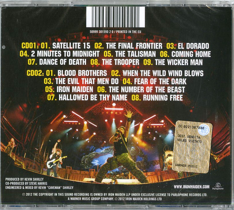 Iron Maiden - En Vivo! Cd 5099930159020