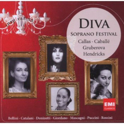 Maria Callas( Soprano), Edita Gruberova( Soprano), Anna Moffo( Soprano) - Diva: Soprano Festival (Inspiration) CD 5099932713824