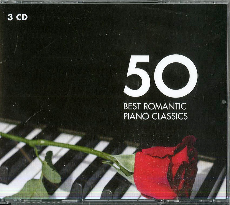 Compilation - 50 Best Romantic Piano Classics (Box3Cd) Cd 5099943332328