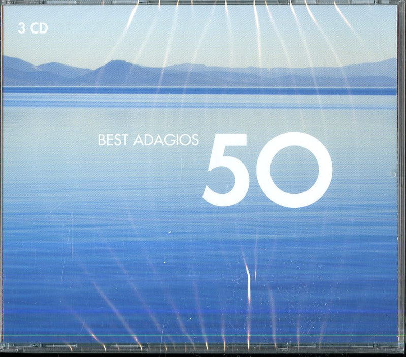 Pletnev, Auger, Biondi, Anne Fischer, Wolfgang Savallisch, Andrew Parrott, - 50 Best Adagios (Box3Cd)(Canon In C,Miserere,Aria Sulla 4 Corda,Gnossienne No.1 Cd 5099945748929