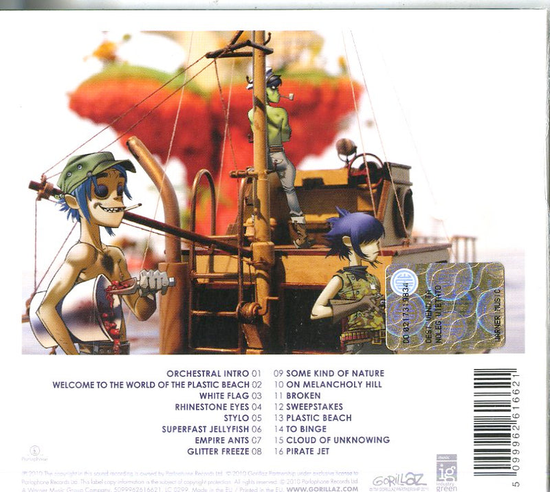 Gorillaz - Plastic Beach Cd 5099962616621