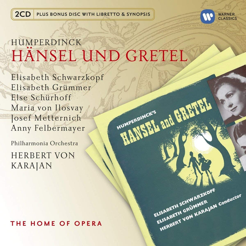 Karajan Herbert( Direttore), Elisabeth GrÃ¼mmer, Elisabeth Schwarzkopf - Hansel Und Gretel Cd 5099964071626