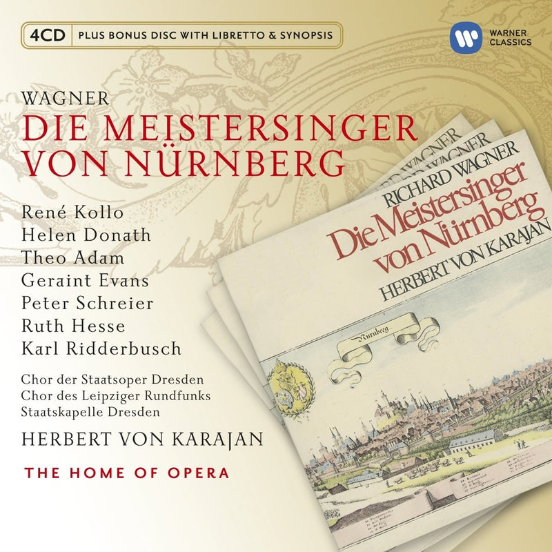 Karajan Herbert (Direttore) - Die Meistersinger Von Nurnberg (I Maestri Cantori Di Norimberga) Cd 5099964078823