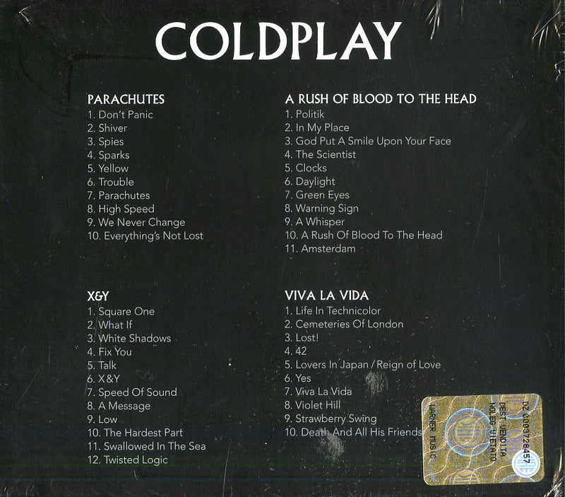 Coldplay - Catalogue Set (Box 4 Cd) Cd 5099972504420