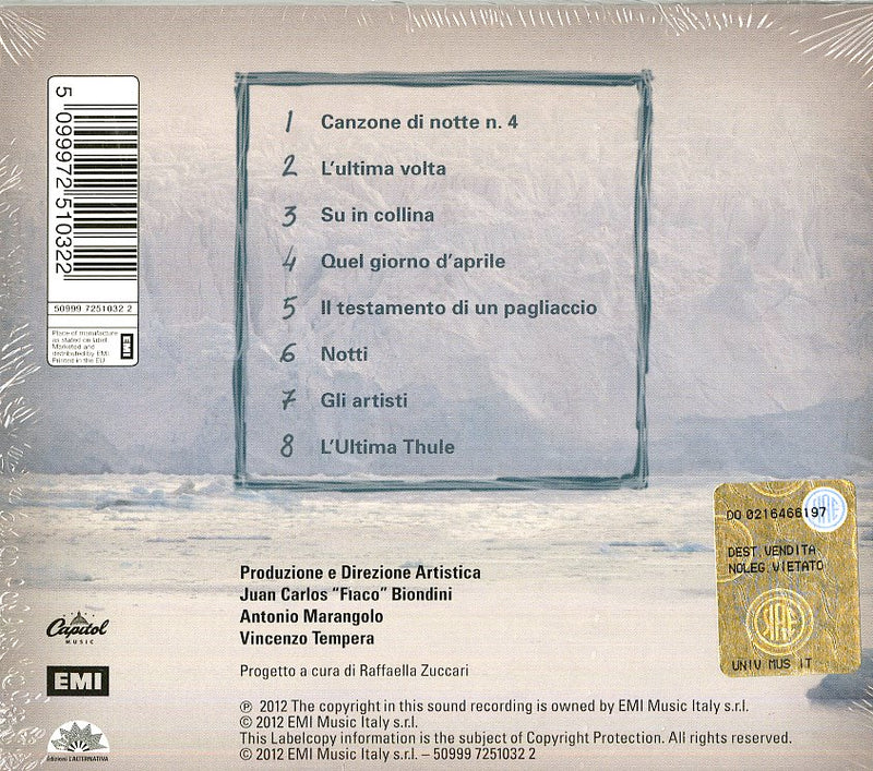 Guccini Francesco - L'Ultima Thule Cd 5099972510322