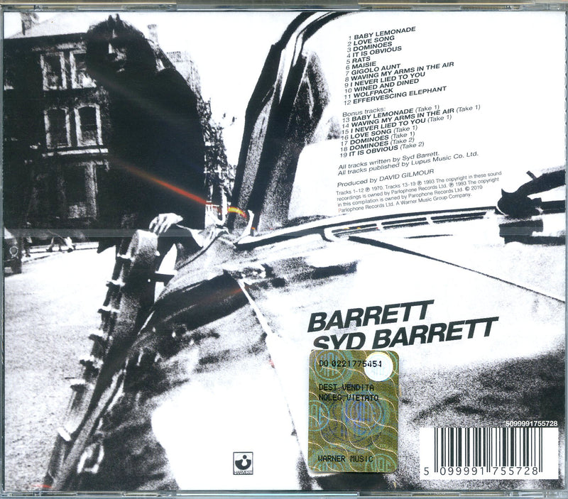 Barrett Syd - Barrett (Remastered) Cd 5099991755728