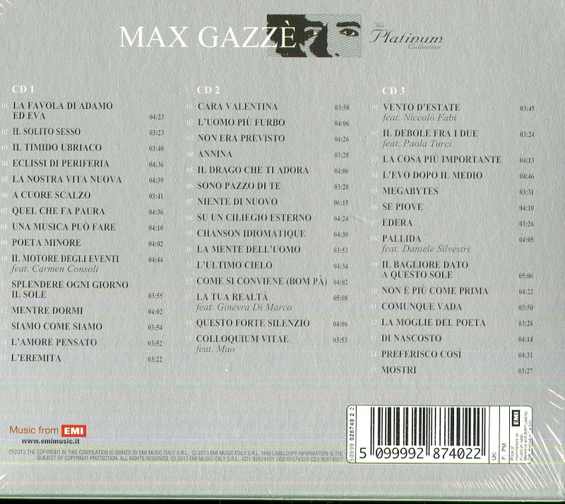 Gazze Max - The Platinum Collection CD 5099992874022