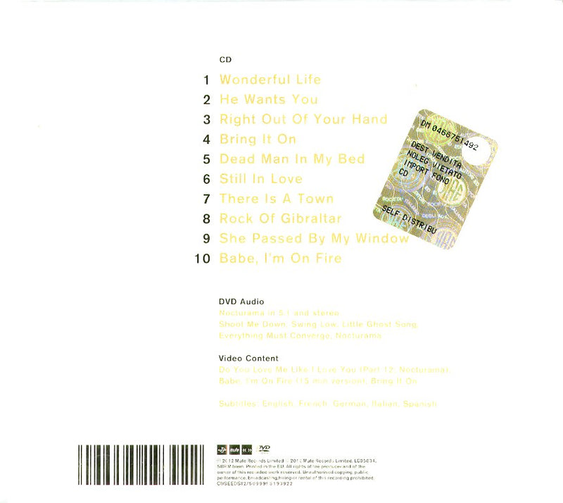 Cave Nick & The Bad Seeds - Nocturama (Cd+Dvd Collectors Edt.) CD 5099995193922