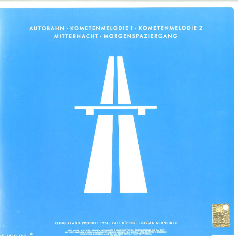 Kraftwerk - Autobahn (Remastered) Lp 5099996601419